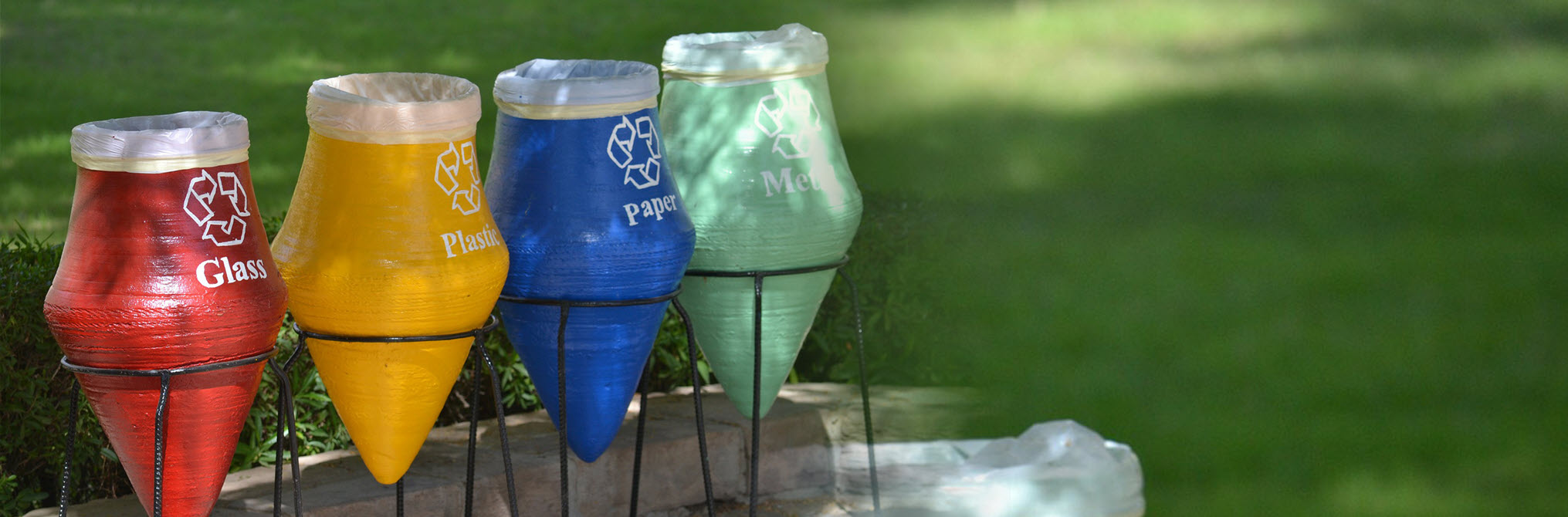 Organics recycling collection containers